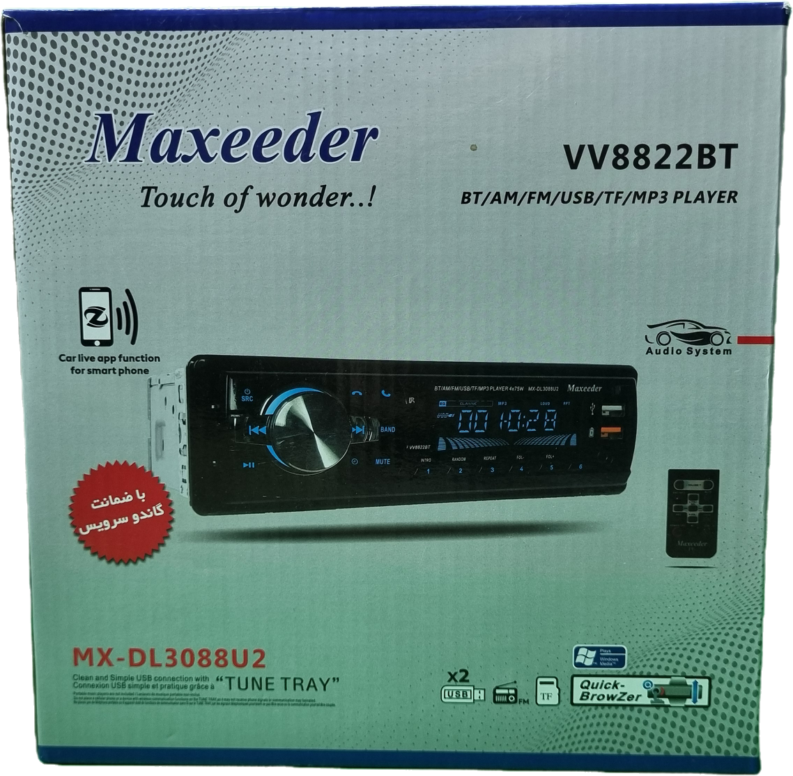 پخش خودرو مکسیدر مدل MX-DL3088U2