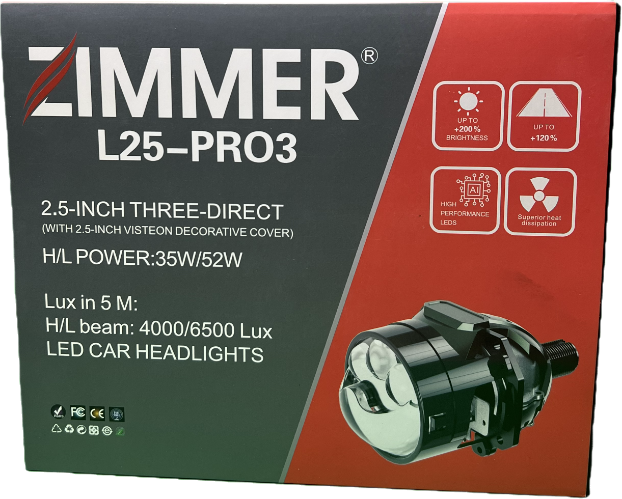 لنز سه‌ لیزر ZIMMER L25-PRO3