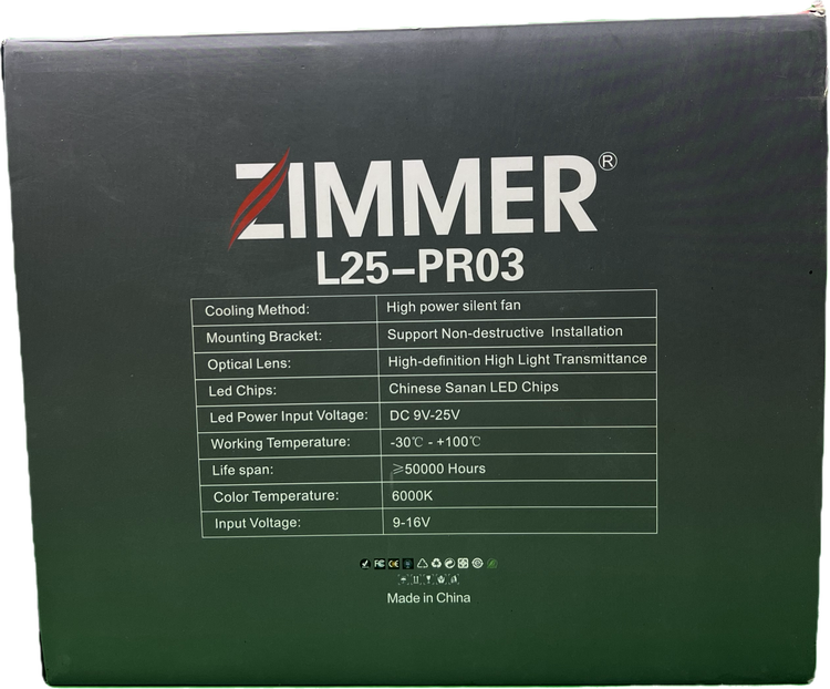 لنز سه لیزر ZIMMER L25-PRO3