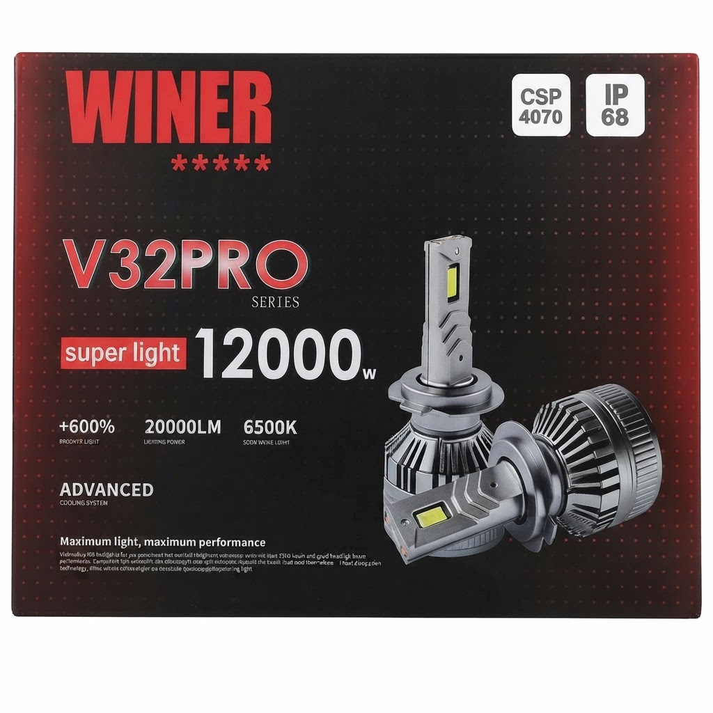 هدلایت خودرو  مدل WINER V32PRO